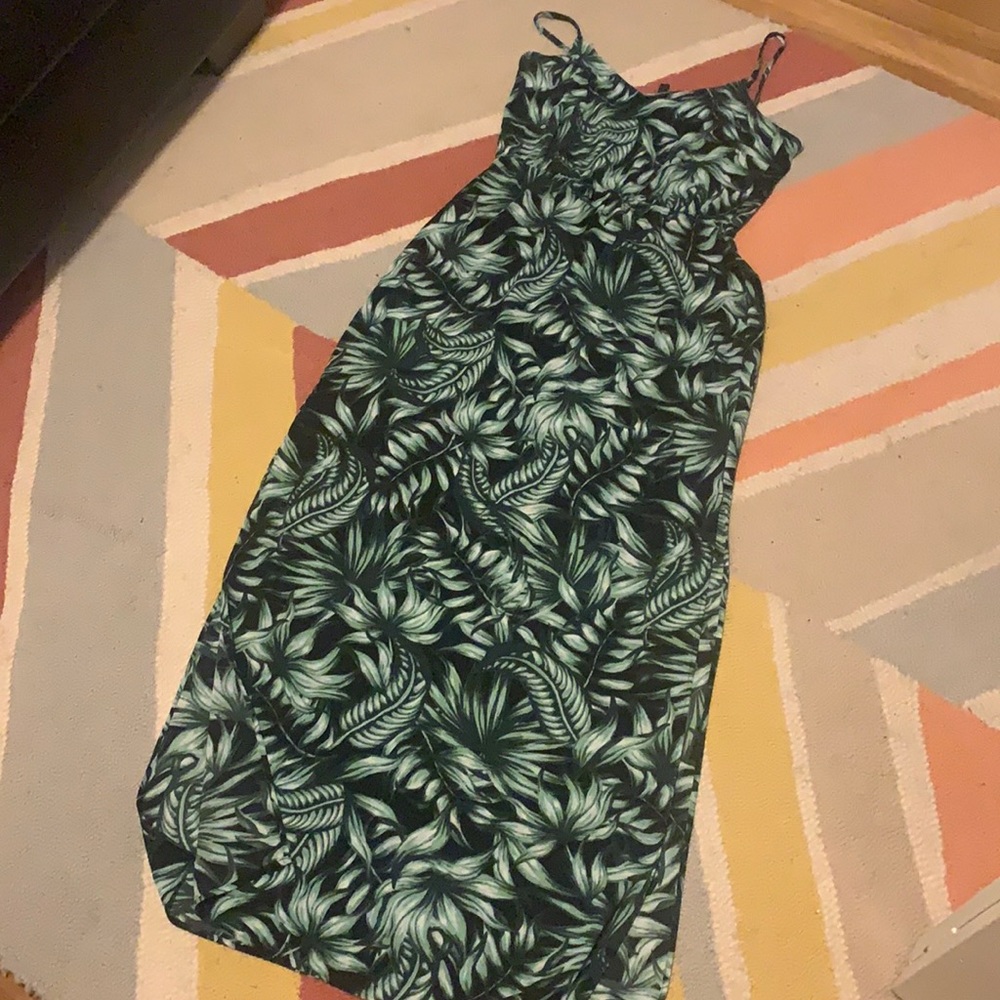 Tropical Summer light maxi dress